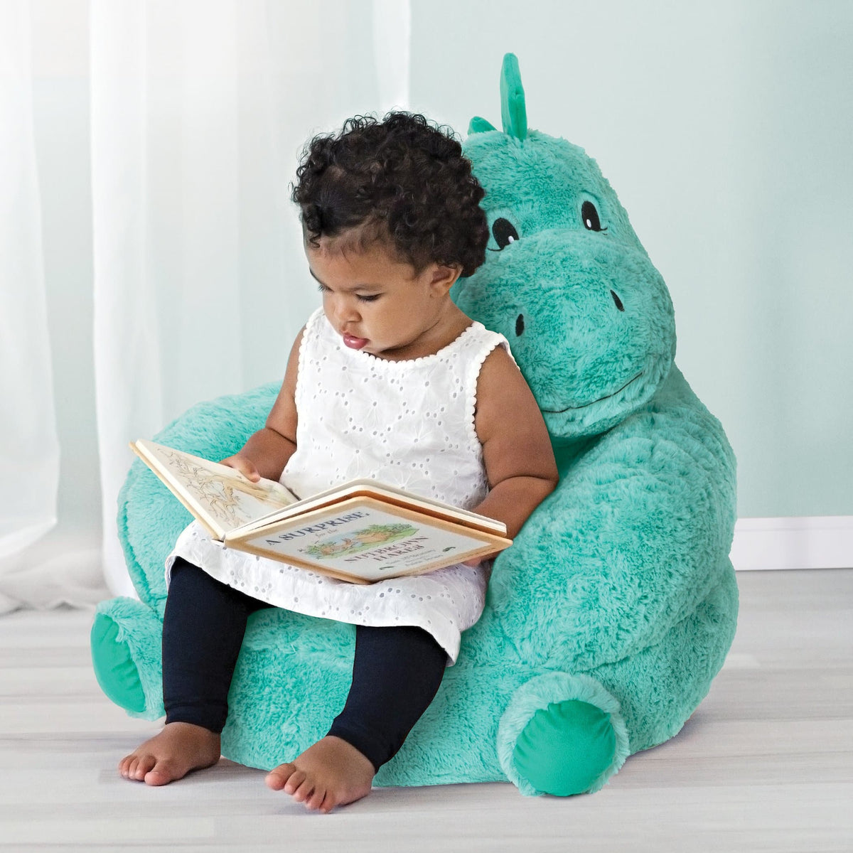 Dinosaur plush online chair