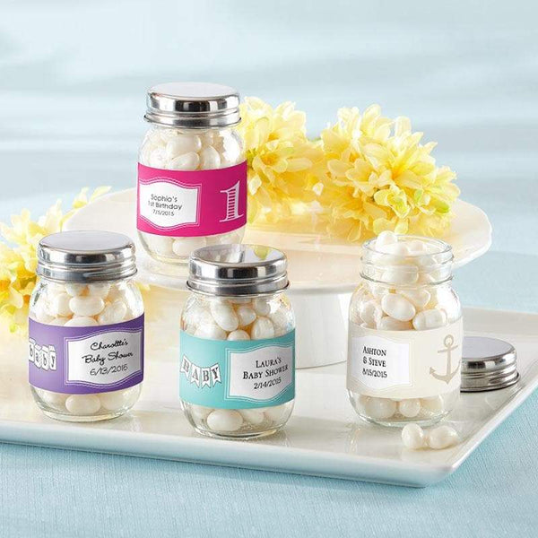 4 Oz Mason Jar Mini Mason Jar Small Mason Jar Wedding Favors Small Mason  Jars With Lids Baby Shower Favors EB2392NP 24 Pcs 